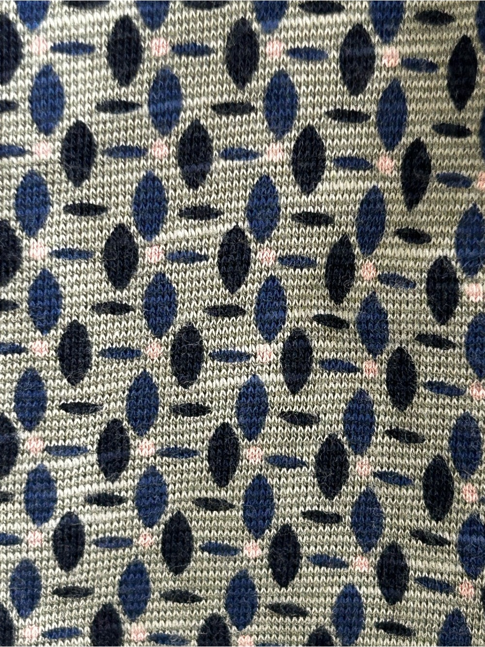 Toad&Co Eco Organic Cotton TENCEL A-Line Knit Skirt Blue Green Print Medium - Picture 4 of 4